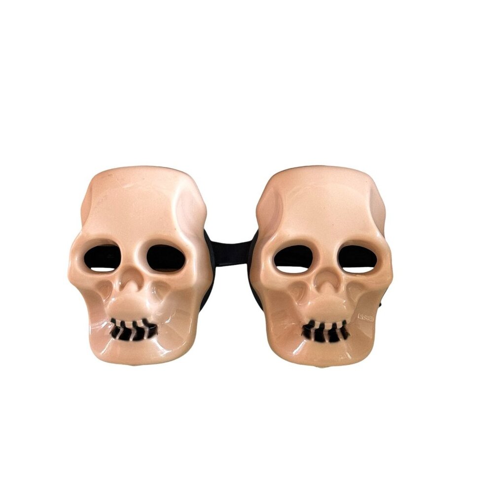 Skull-Shaped Halloween Costume Eyewear Accessory